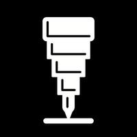 Fine Tip Pen Unique Vector Icon