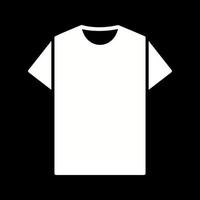 Plain T Shirt Unique Vector Icon