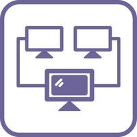 Connected Systems Unique Vector Icon