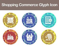 Shopping Commerce Vector Icon Set