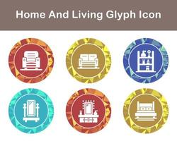 Home And Living Vector Icon Set