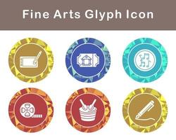 Fine Arts Vector Icon Set