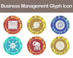 Business Management Vector Icon Set