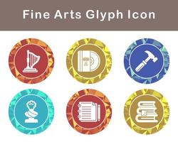 Fine Arts Vector Icon Set