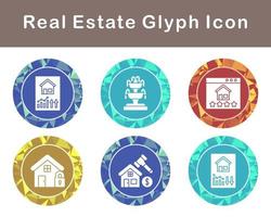 Real Estate Vector Icon Set