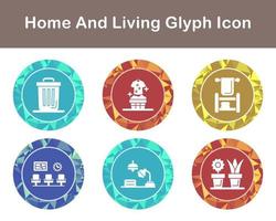 Home And Living Vector Icon Set