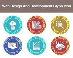 Web Design And Development Vector Icon Set