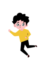 Cartoon Boy Character Expression png