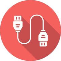 Data Cable Vector Icon
