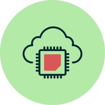 Processor Vector Icon
