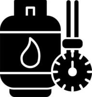 icono de vector de gas natural