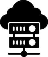 Cloud Server Vector Icon