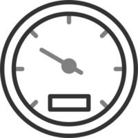 Speedometer Vector Icon