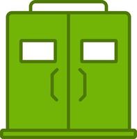 Cinema Doors Vector Icon