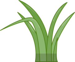 Clump of grass flat icon PNG