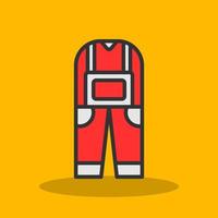 Coverall Vector Icon Design