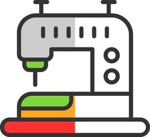 Sewing Machine Vector Icon Design