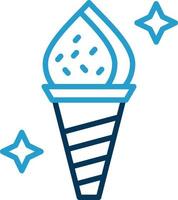 Ice Cream Vector Icon Design