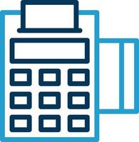 Pos Terminal Vector Icon Design