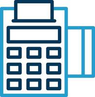 Pos Terminal Vector Icon Design