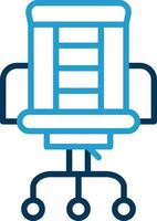 Boss Chair Vector Icon Design