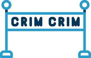 Crime Scene Vector Icon Design