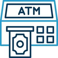 Atm Machine Vector Icon Design
