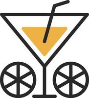 Cocktail Vector Icon Design