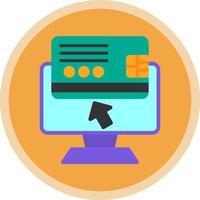 Online Payment Vector Icon Design