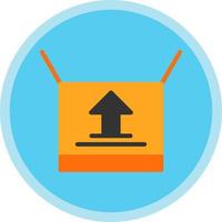 Open Box Vector Icon Design