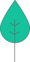 icona piatta dell'albero png