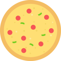 Pizza fetta isolato png