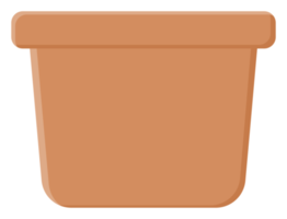 pot blank plant sticker png