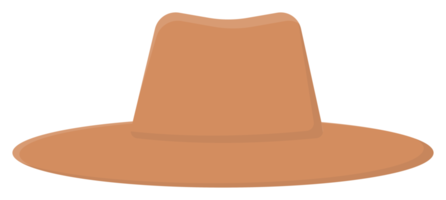 cowboy cappello etichetta png