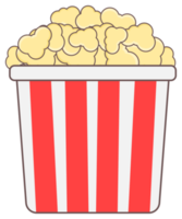Popcorn Aufkleber png