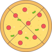 Scheibe Pizza png