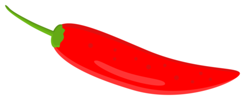 chili objekt klistermärke png