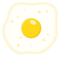 fried egg food sticker png