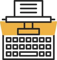 Typewriter Vector Icon Design