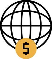 World Financial Vector Icon Design