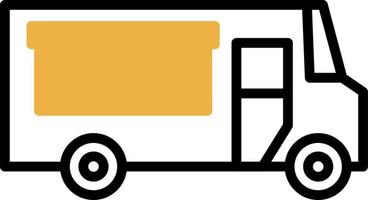 Food Truck Vector Icon Design