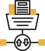 File Transfer Protocol Vector Icon Design