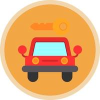 diseño de icono de vector de alquiler de coches