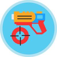 Shooting Game Vector Icon Design