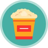 Popcorn Vector Icon Design