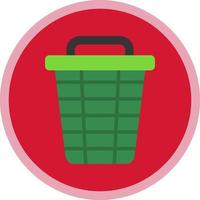 Trash Bin Vector Icon Design