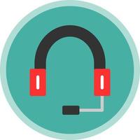 Headphones Vector Icon Design