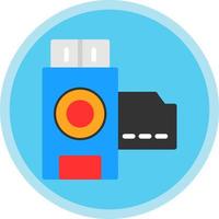 Camera Roll Vector Icon Design