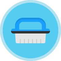 Cleaning Brush Vector Icon Design