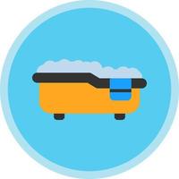 Bathtub Vector Icon Design